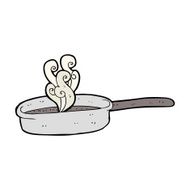 Cartoon Frying Pan N18