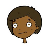 cartoon happy boy N202