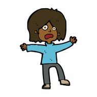 cartoon scared person N8