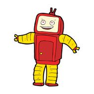 cartoon funny robot N70