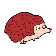Cartoon Hedgehog N28