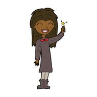 cartoon friendly witch girl N8