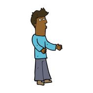 cartoon man explaining N23