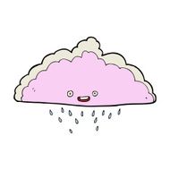 Cartoon Rain Cloud N41