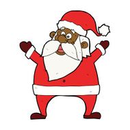 jolly santa cartoon N23