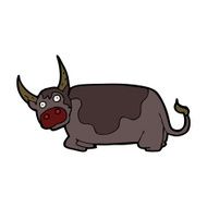 Cartoon Bull N31