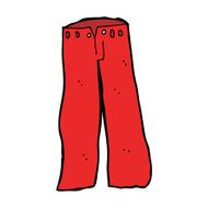 cartoon red pants N4