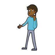 Cartoon Man Asking Question N72