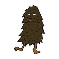 Cartoon monster N103