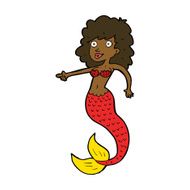 Cartoon Mermaid N57