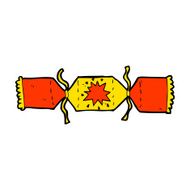 cartoon christmas cracker N40