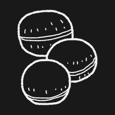 macaron doodle N11