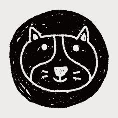 dog doodle drawing N5
