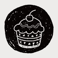 doodle cake N205