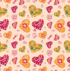 Seamless love pattern N4