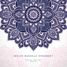 Beautiful Indian floral ornament Wedding Invitation Greeting c N4