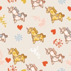 Horse seamlss pattern