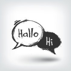 Vector design element Hand drawn banners on white background