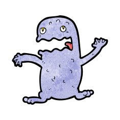cartoon funny frog N13