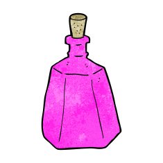 Cartoon Potion Bottle N11