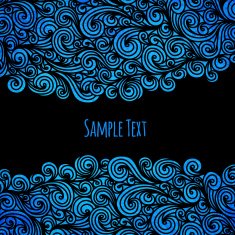 Wave background vector illustration N11