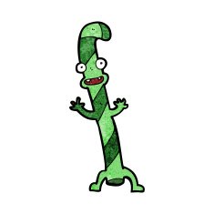 Cartoon Dancing Christmas Candy Cane N11