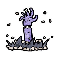 cartoon zombie arm N7