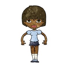 Cartoon Girl N63