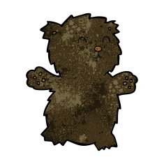 cartoon teddy bear N187