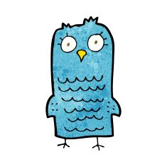 Cartoon Bird N273