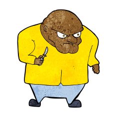 cartoon evil man N6