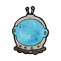 cartoon astronaut helmet N26