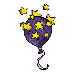 Cartoon Balloon N46