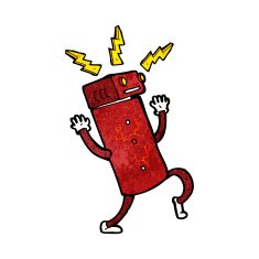 Cartoon Robot N214