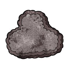 Cartoon Rain Cloud N38