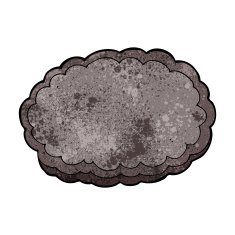 Cartoon Rain Cloud N39