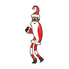Cartoon Santa Claus N277