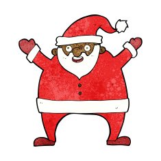 Cartoon Santa Claus N278