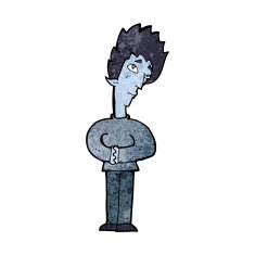 cartoon curious vampire N7