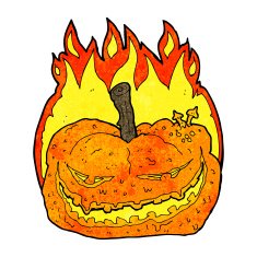cartoon halloween pumpkin N31
