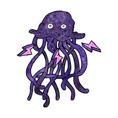 Cartoon Octopus N74