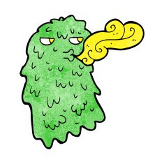 cartoon gross ghost N35