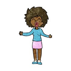 cartoon loud woman N7