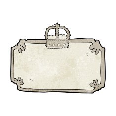 cartoon old frame banner N7