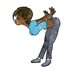 cartoon sexy woman N11