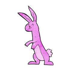 Cartoon Rabbit N111