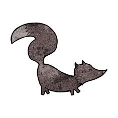 cartoon little wolf cub N5