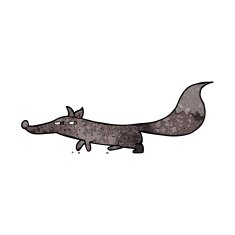 Cartoon little fox N21