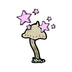 cartoon mushroom N67