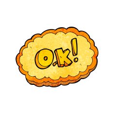 cartoon ok symbol N15